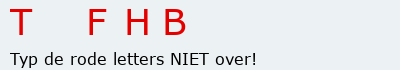 Bevestigingscode