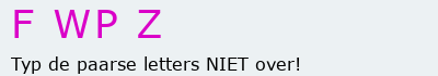 Bevestigingscode