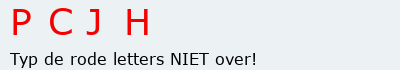 Bevestigingscode