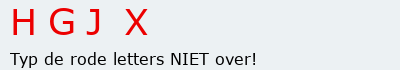 Bevestigingscode