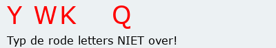 Bevestigingscode