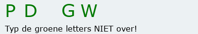 Bevestigingscode