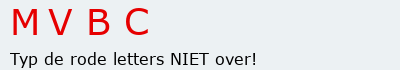 Bevestigingscode