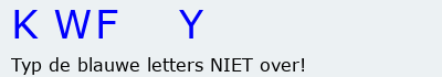 Bevestigingscode