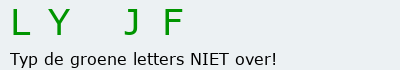 Bevestigingscode