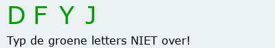 Bevestigingscode