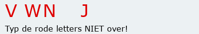 Bevestigingscode