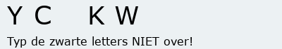 Bevestigingscode