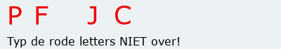Bevestigingscode