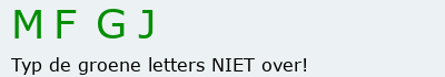 Bevestigingscode