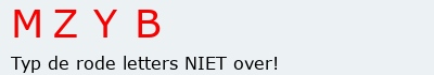 Bevestigingscode