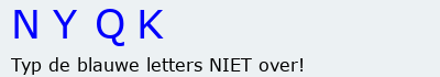 Bevestigingscode