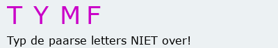 Bevestigingscode