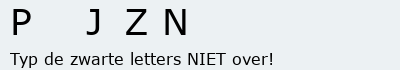 Bevestigingscode