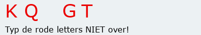 Bevestigingscode
