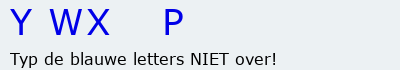 Bevestigingscode