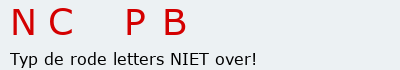 Bevestigingscode