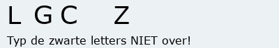 Bevestigingscode
