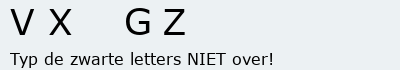 Bevestigingscode
