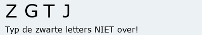Bevestigingscode