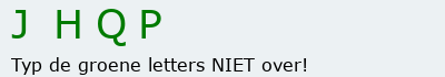 Bevestigingscode