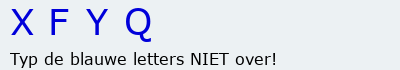 Bevestigingscode