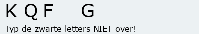 Bevestigingscode