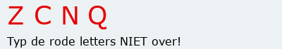 Bevestigingscode