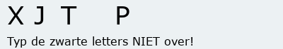 Bevestigingscode