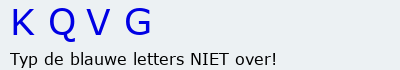 Bevestigingscode