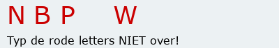 Bevestigingscode