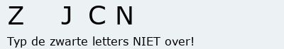 Bevestigingscode