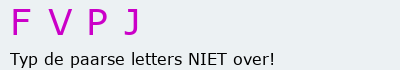 Bevestigingscode
