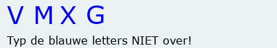 Bevestigingscode