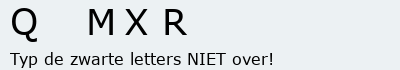 Bevestigingscode