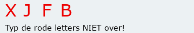 Bevestigingscode
