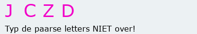 Bevestigingscode