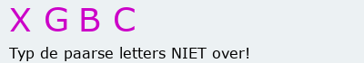 Bevestigingscode