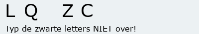Bevestigingscode