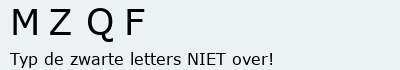Bevestigingscode