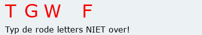 Bevestigingscode