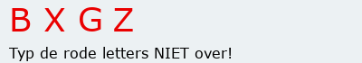 Bevestigingscode