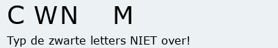 Bevestigingscode