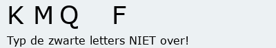 Bevestigingscode