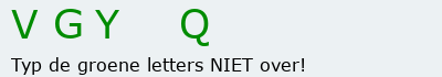 Bevestigingscode