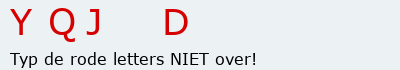 Bevestigingscode