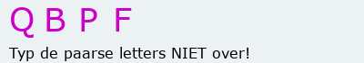 Bevestigingscode