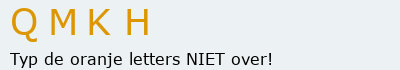 Bevestigingscode