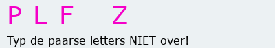 Bevestigingscode