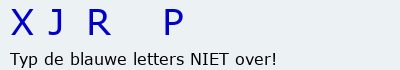 Bevestigingscode